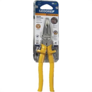 Imagem de Alicate Univ 8''Prof Gedore Elet Cabo Amarelo 1000V