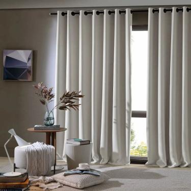 Imagem de Cortina Quarto Blackout Em Tecido 100% Corta Luz Natural Comfort 4,20 x 2,50 Bella Janela