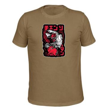 Imagem de Camiseta Plus Size Unissex Malha 30.1 Capa - Surprass, Bege, G3