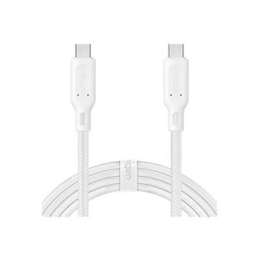 Imagem de Cabo Spigen Durasync C11C1 000Ca25703 Usb C A 2.0 1.5 Metros Branco - 