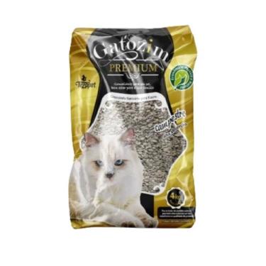 Imagem de Areia Sanitária Higiênica Gatozim Premium 4kg Tezopet