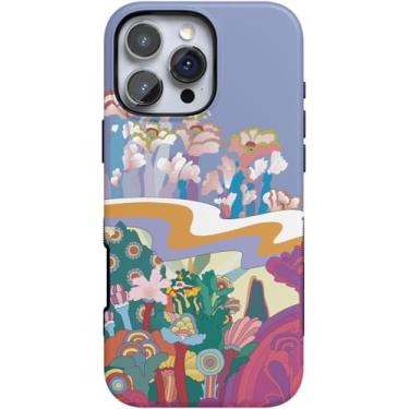 Imagem de Casely Capa para iPhone 16 Pro | Beneath The Waves | Capa submarina amarela dos Beatles | Design protetor arrojado | Compatível com MagSafe