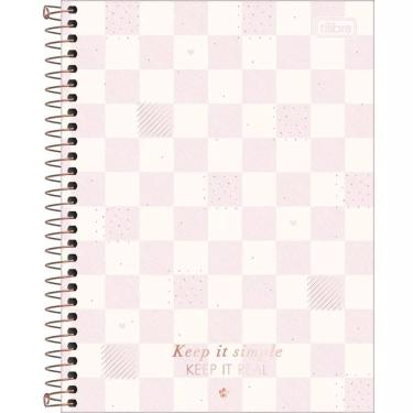 Imagem de Caderno Espiral Colegial 1 Matéria 80 Folhas Tilibra Capa Dura