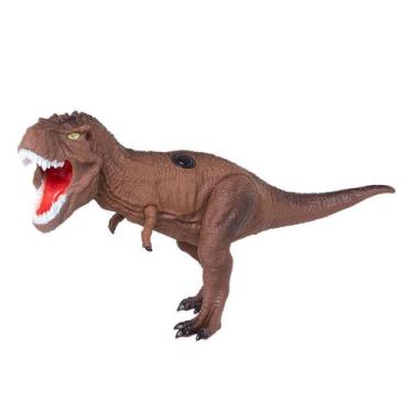Imagem de Dinossauro De Brinquedo T-Rex Articulado Dino Com Som - Bee Toys
