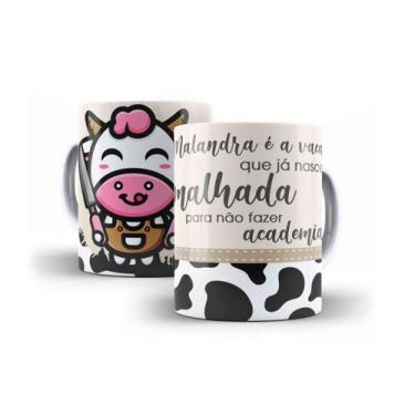 Imagem de Caneca Porcelana Coleção Vaca Louca 07 - Villa Caneca