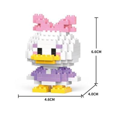 Imagem de Brinquedo Blocos de Montar Infantil Brinquedo Educativo Animais De Bri