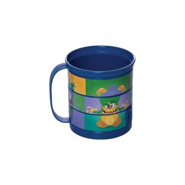 Imagem de Caneca Infantil Divertida Giratória Personagens, 360 ml, Plasútil