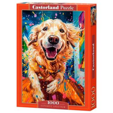 Imagem de Puzzle 1000 Peças Euforia Canina - Castorland Importado 1051822