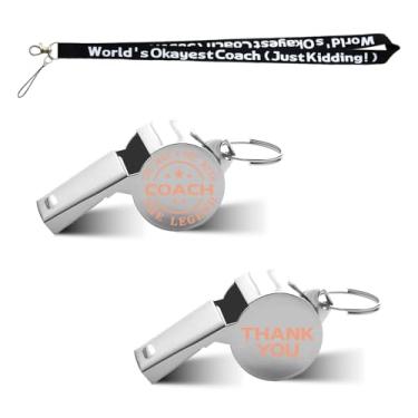Imagem de Thank You Whistle for Wrestling Volleyball Coach Gift for Basketball Softball Cheer Coach Presentes de Aniversário para Instrutor de Hockey Pe Presente de Apreciação para Treinador de Futebol e