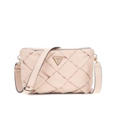 Imagem de GUESS Zaina Bolsa tiracolo com zíper superior, Pedra, One Size