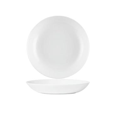 Imagem de Prato de sopa criativo para uso doméstico em estilo chinês quadrado irregular irregular - prato de arroz redondo de 20 cm