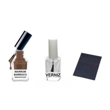 Imagem de Tinta Retoque Tira Risco Carro Mitsubishi - Marrom Barroco - Jhow Ades