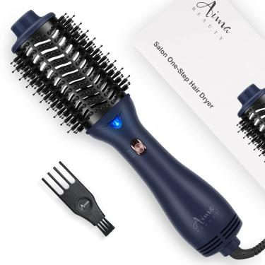 Imagem de Secador de cabelo e escova volumizadora Aima Beauty 4 em 1 Ceramic Blue