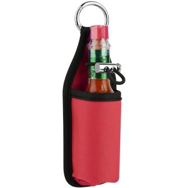 Imagem de Beautyflier Suporte Para Molho Picante De 2 Oz/60 Ml, Cinto Garrafa Portátil Tabasco, Sriracha E Cholula, Essencial Os Amantes, Somente (Vermelho)