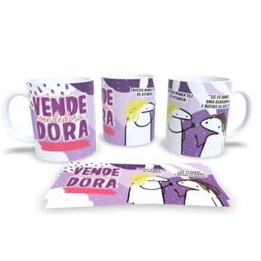 Imagem de Caneca Profissão em Porcelana 325ml – Designer, Médico, Engenheiro, Professor e Mais (Vendedora)