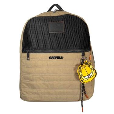 Imagem de Mochila Garfield Média Nylon Passeio Casual GF2961 - Semax, Bege