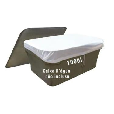 Imagem de Capa telada para caixa d'água retangular de 1000 litros - Cia das Capa
