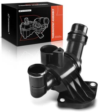 Imagem de A-Premium Conjunto De Alojamento Do Termostato Líquido Arrefecimento Motor Compatível Com Audi A4 Quattro 2005-2009 A6 2006-2009 2.0L 2.8L 3.0L 3.2L