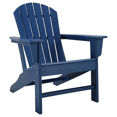 Imagem de Signature Design by Ashley Cadeira Adirondack Sundown Treasure, 79 cm L x 84 cm P x 95 cm A, Azul
