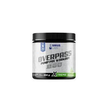 Imagem de Pre Treino Overpass 300g Pump Maça Verde Sirius labs