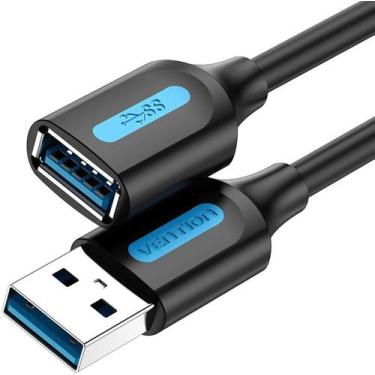 Imagem de Cabo Extensor Usb 3.0 5gbps 0,5m 50cm Vention Cbhbd