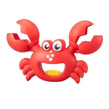 Imagem de Caranguejo Brinquedo Infantil Pá Praia Brincar Areia Cor:Vermelho - sh