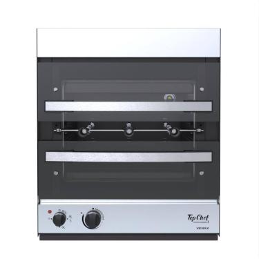 Imagem de Churrasqueira a Gas de Embutir Venax Top Chef 3 Inox