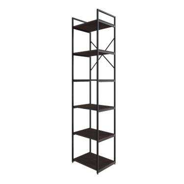 Imagem de Estante Alta C/06 Prateleiras 185x45x33cm Yon Terracota/ Terracota/