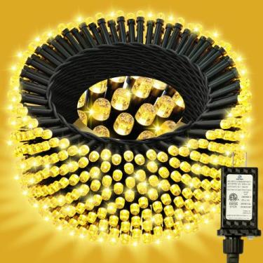 Imagem de Luzes de Natal JACKYLED 178 pés 500 LED à prova d'água ao ar livre