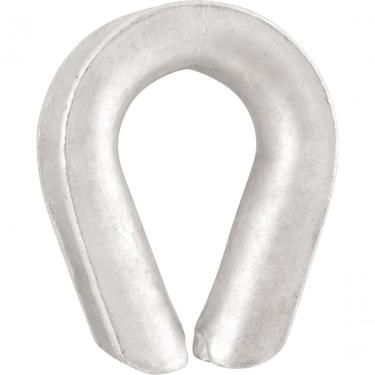 Imagem de Anilha Para Cabo De Aço 1-2 Pesado Galvanizada Vonder Plus