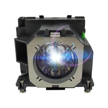 Imagem de CTLAMP Lâmpada de substituição para projetor ET-LAV200 de qualidade A+ com invólucro compatível com Panasonic PT-VW430 PT-VW435N PT-VX500 PT-VX501 PT-VX505N PT-VW431D PT-VX510 PT-VW440