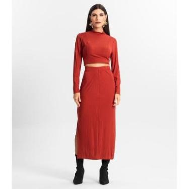Imagem de CONJUNTO BLUSA COM SAIA ENDLESS-Feminino