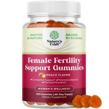 Imagem de Fertility Gummies Natures Craft para mulheres com mio-inositol dos ano
