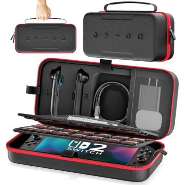 Imagem de Estojo de transporte Rysker Switch 2 para Nintendo Switch 2 (2025)