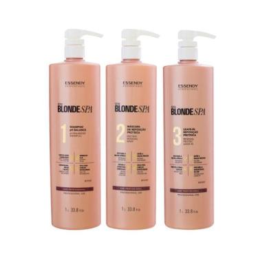 Imagem de Kit serie blonde spa essendy profissional (3 produtos)