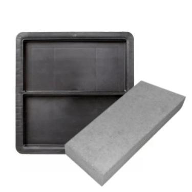 Imagem de Forma p Construção Tijolo Calçada Bloquete Paver 20x10x1,5 Pedra Peque