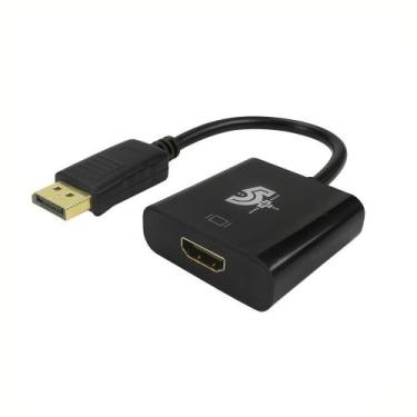 Imagem de Cabo Conversor Displayport Para HDMI 1080p FULL HD Conector Banhado a 