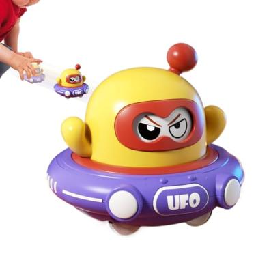 Imagem de Rrlihjgu Brinquedo Disco Voador De Recuar,Disco Espacial Cartoon A Saltar Brinquedos Crianças | Atividades Ao Ar Livre Para Crianças Meninas Jardim Sala De Estar