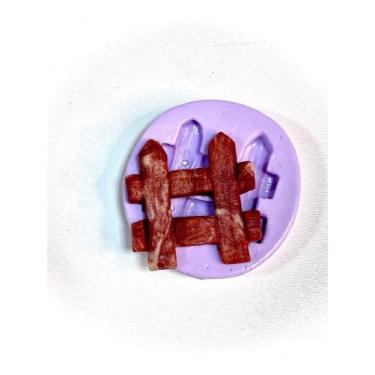 Imagem de F1163 molde de silicone cerca jardim confeitaria biscuit - confeitaria