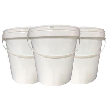 Imagem de Balde Para Sorvete Quadrado 3.6L - 3 Pçs - Nastripack