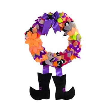 Imagem de Guirlanda de Halloween C/Detalhes em EVA Glitter (COM BOTA)