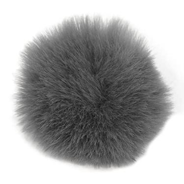 Imagem de aqxreight Bolixo de Microfone Lavalier Artificial para Aparência Clara e Elegante (Cinza)