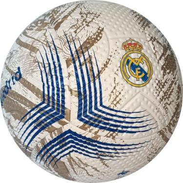 Imagem de Bola de Futebol Real Madrid PVC/PU N.5 AZ/DOUR - Futebol e Magia