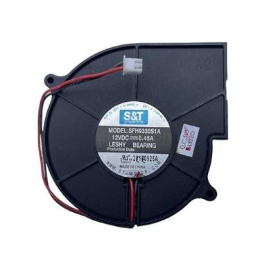 Imagem de Ventilador de resfriamento de 2 pinos S&T Cooler SFH9330S1A DC12V 0,45A