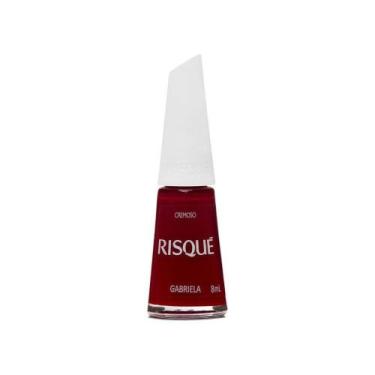 Imagem de Esmalte Risqué Vermelho Cremoso Gabriela 8ml - Risque