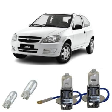 Imagem de PAR DE LÂMPADAS H3 PARA FAROL DE MILHA GM CELTA 2000/2005 - ACOMPANHA PAR DE LÂMPADAS PINGO