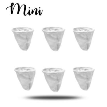 Imagem de Kit c/ 6 Mini Coadores De Pano P/ Suporte De Café Individual - KEITA