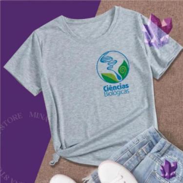 Imagem de Camiseta Mina Profissões Ciências Biológicas Biologia - Mina Store, Ci