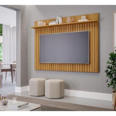 Imagem de Painel Ripado para Tv até 70 Polegadas Trend Espresso Moveis 100% MDF 
