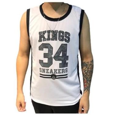 Imagem de REGATA DE BASQUETE MASCULINA KINGS SNEAKERS-Masculino